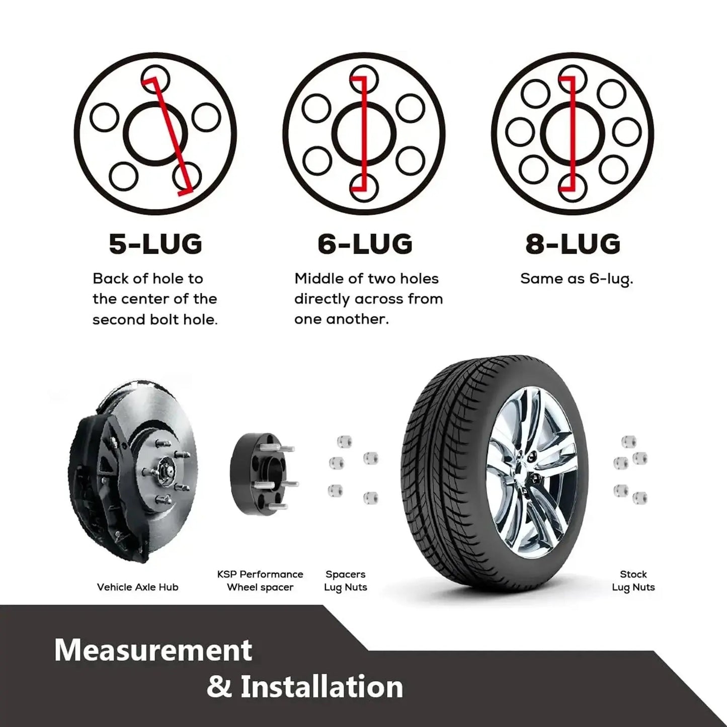 1" 5x4.5 Hub Wheel Spacers for Nissan 350Z 370Z Infinit G35 G37 M12x1.25 Dynofitauto