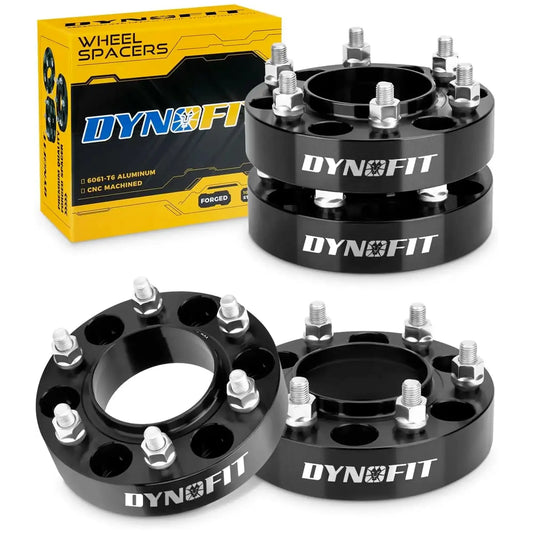 Dynofit 1.5" 6x5.5 Hubcentric Wheel Spacer for Ford Ranger Xlt Lariat Raptor M12x1.5
