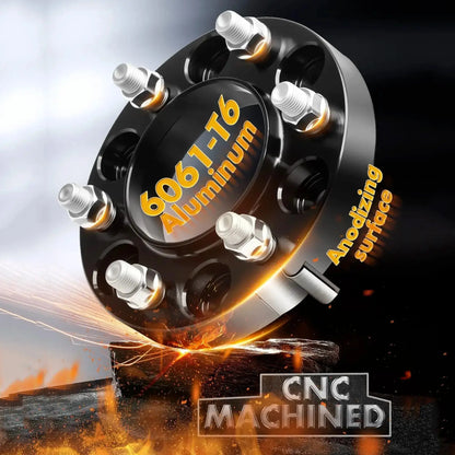 1" Hub Wheel Spacers for Toyota Tacoma Dynofit CNC Machined