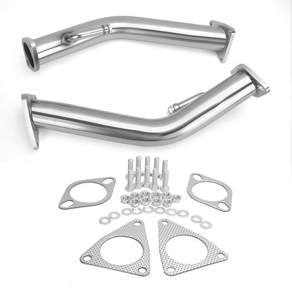 Dynofit Exhaust Downpipe for 2008-2018 Nissan 370Z Infiniti G37 Z34 Test Pipe