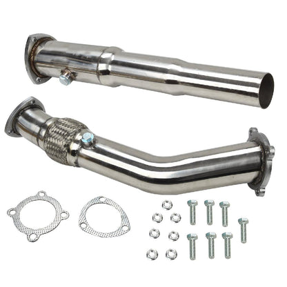 Dynofit 3" Turbo Downpipe Exhaust for 1999–2004 VW Golf Jetta Beetle 1.8T with Gaskets and Bolts