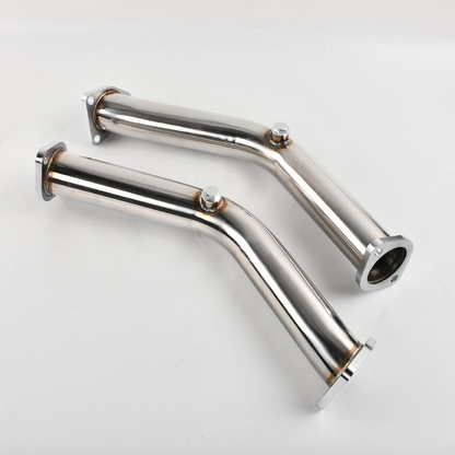 Dynofit Downpipe Exhaust Test Pipes for 2003–2007 Nissan 350Z / Infiniti G35 VQ35DE with Gaskets and Bolts
