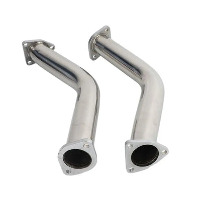 Dynofit Downpipe Exhaust Test Pipes for 2003–2007 Nissan 350Z / Infiniti G35 VQ35DE with Gaskets and Bolts