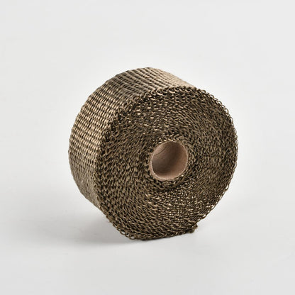 Metal-braided exhaust heat wrap is commonly used to provide thermal insulation and protection for components within automotive exhaust systems. During installation, it is typically wrapped around exhaust pipes and high-temperature zones near turbochargers to enhance the vehicle's thermal management and improve safety.