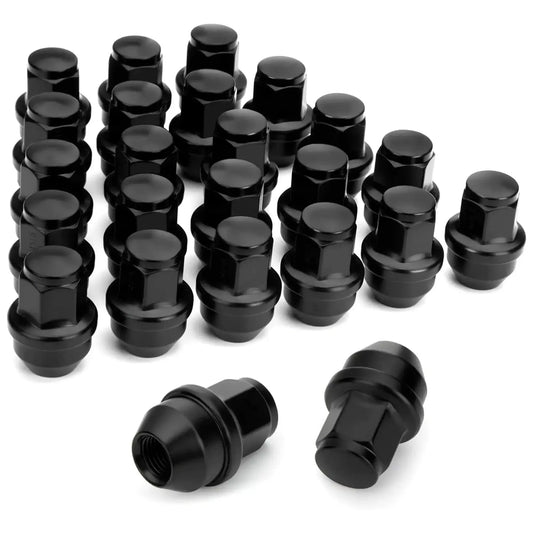 24pcs M14x1.5 OEM Black Lug Nuts for 2015-2018 Ford F150
