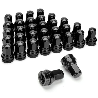 32PCS M14x1.5 Lug Nuts for 2017-2024 Ford F250 F350 Dynofit