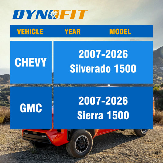 2" Front Leveling Lift Kit for 2007-2024 Chevy Silverado 1500 GMC Sierra 1500