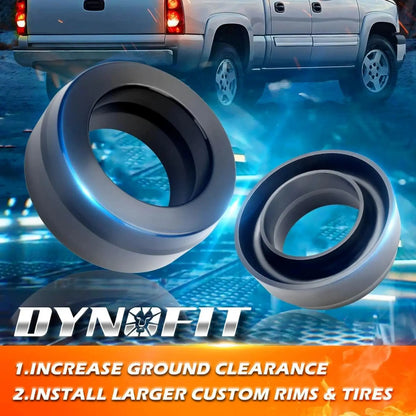 Dynofit 3" Front Leveling Lift Kit for 1999-2006 Chevy Silverado 1500 / GMC Sierra 1500