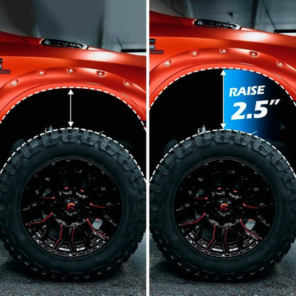 Dynofit 2.5" Front Leveling Lift Kit for 2004-2025 Ford F150 Raise 2.5"