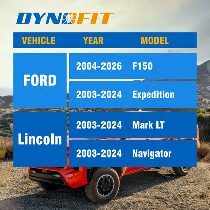 3" Front Leveling Lift Kit for 2004-2023 Ford F150 2WD 4WD Dynofit Auto