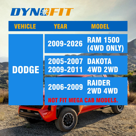 2.5" Front Leveling Lift Kit for 2009-2025 Dodge Ram 1500