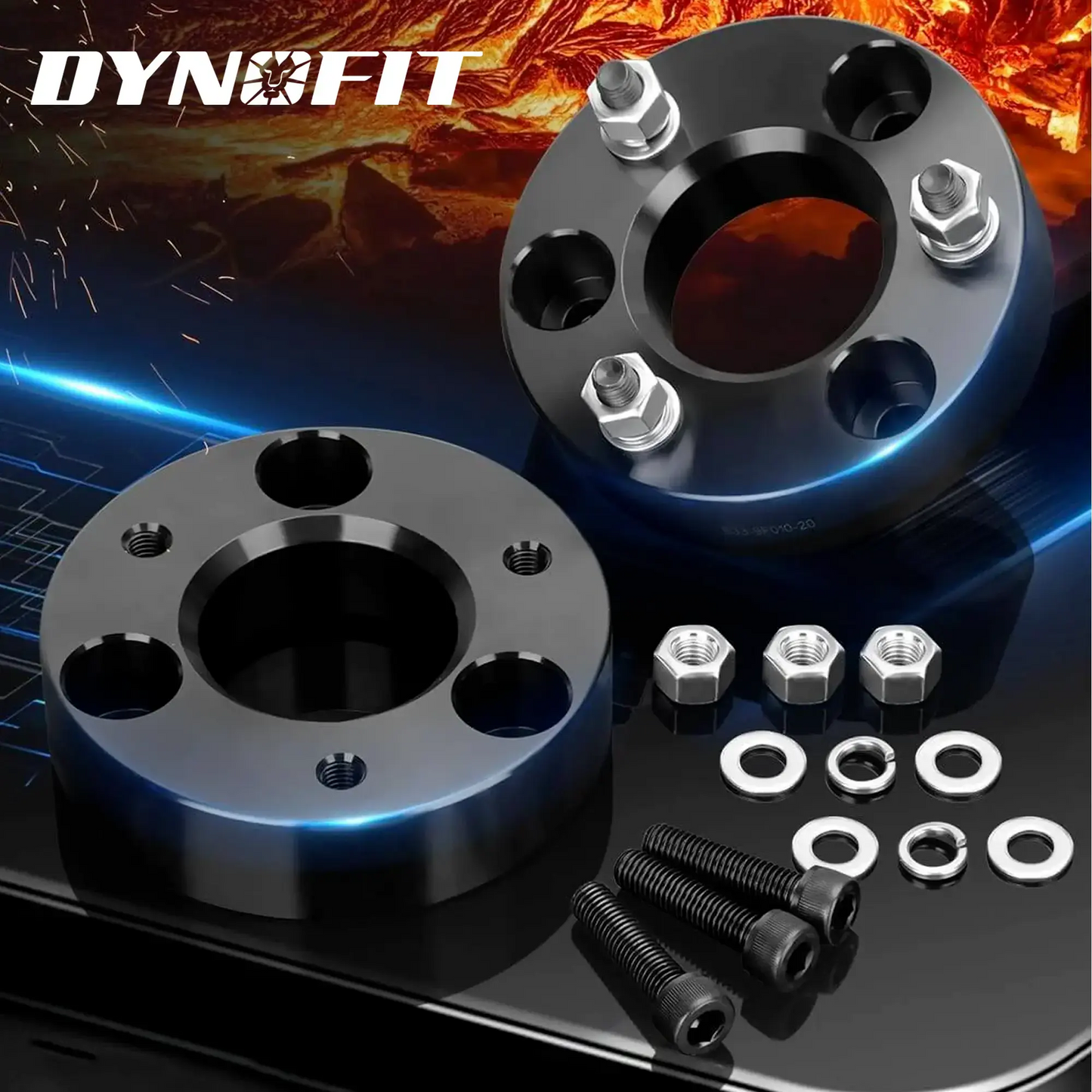 Dynofit 2" Front Leveling Lift Kit for 2006-2025 Dodge Ram 1500 2005-2010 Dakota