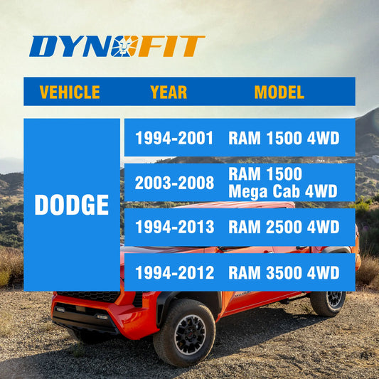 Front Leveling Lift Kits for Dodge Ram 1500 2500 3500 4wd