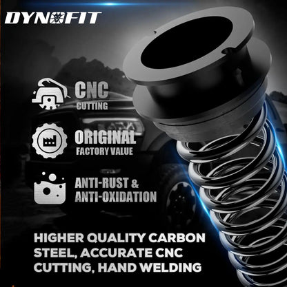 Dynofit 2" Front Leveling Lift Kit and Shock Extenders for 2014-2024 Dodge Ram 2500 3500 4WD