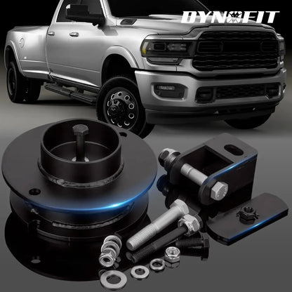 Dynofit 2" Front Leveling Lift Kit and Shock Extenders for 2014-2024 Dodge Ram 2500 3500 4WD