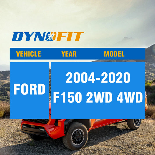 3" Front and 2" Rear Leveling Lift Kit for 2004-2020 Ford F-150 Dynofit Auto