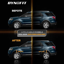 Dynofit 2.5" Front and 1.25" Rear Full leveling Lift Kit for 2011-2019 Ford Explorer Fitment