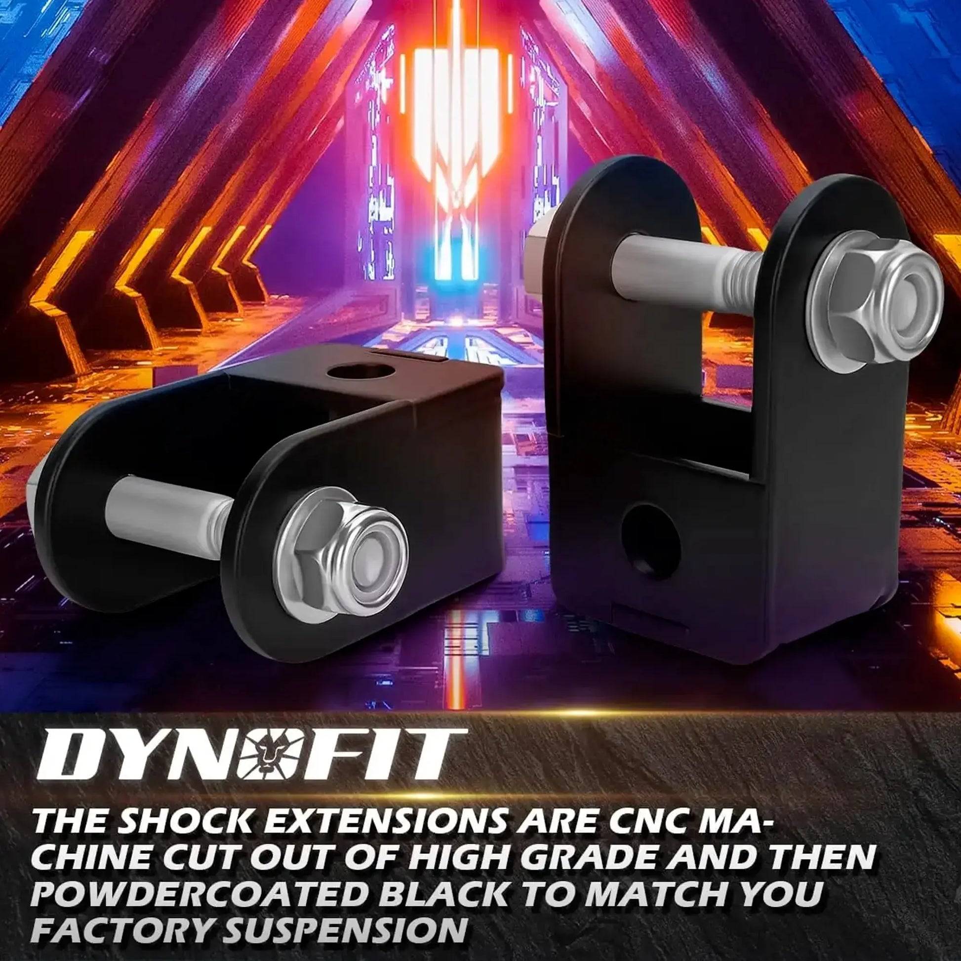 Dynofit 2.5" Front and 1.25" Rear Full leveling Lift Kit for 2011-2019 Ford Explorer
