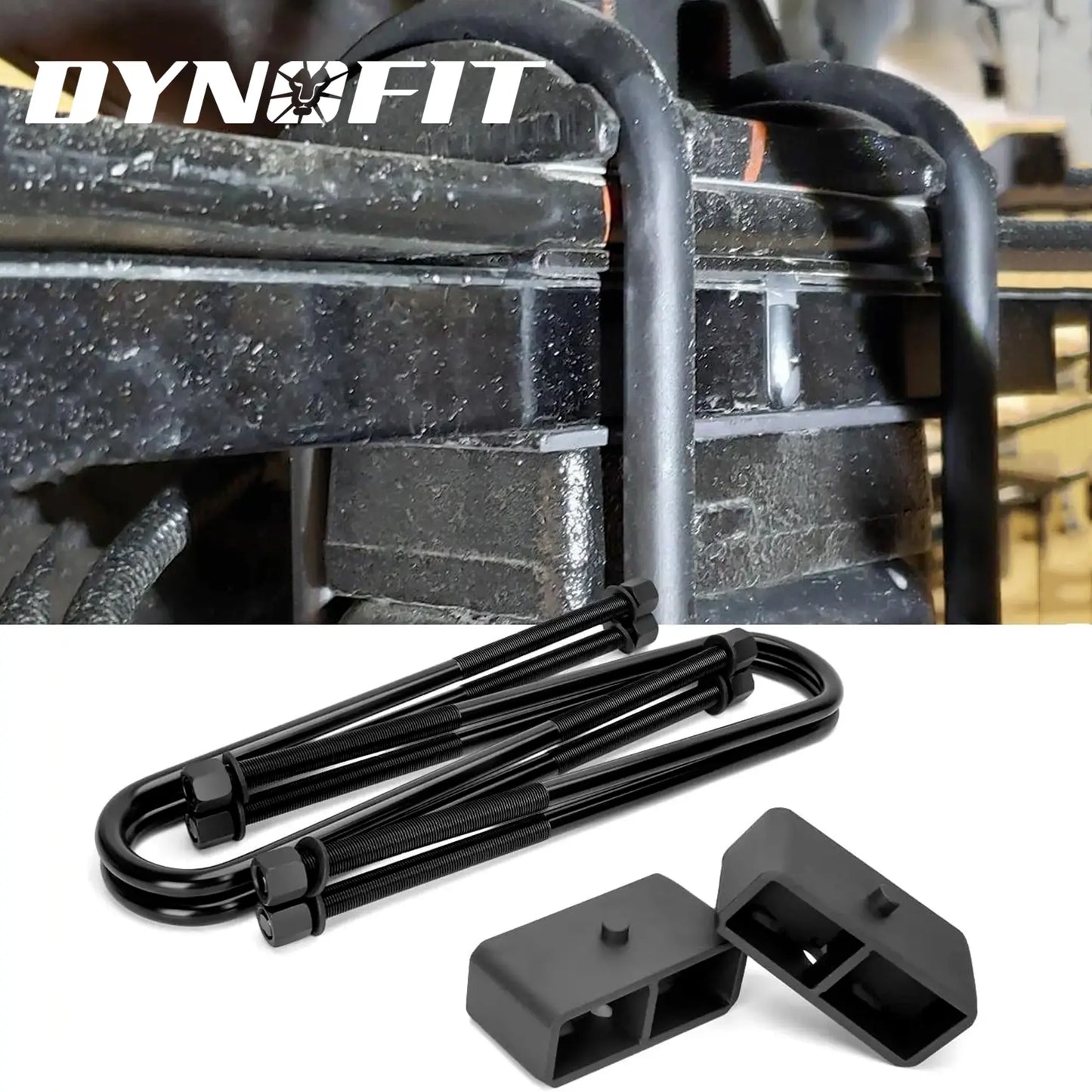 Dynofit 2" Rear Lift Kits for 2011-2024 Ford F250 F350 Super Duty 2WD 4WD Installation