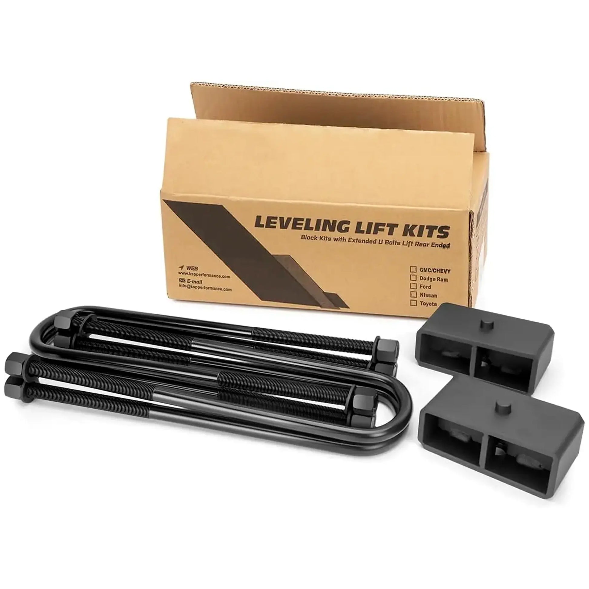 Dynofit 2" Rear Lift Kits for 2011-2024 Ford F250 F350 Super Duty 2WD 4WD