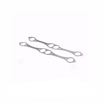 Exhaust Header Manifold for 1955 and Up Chevy GMC SBC Small Block Hugger V8 262 265 283 305 327 350 400 Dynofit
