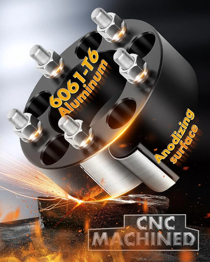 Dynofit CNC machined aluminum wheel hub