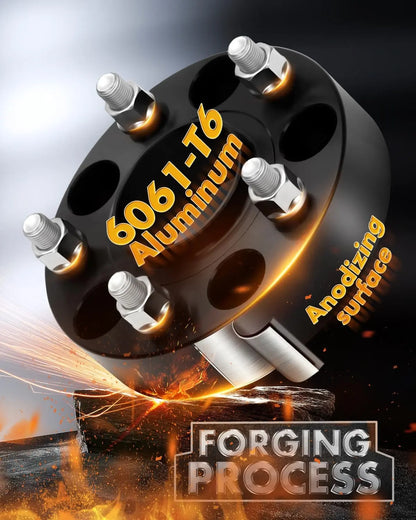 1.5" 5x5 Wheel Spacers for Jeep Wrangler JK Grand Cherokee WJ WK Commander XK HubCentric
