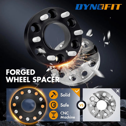 Dynofit 6x135 Hub Wheel Spacers for 2015-2025 Ford F150 Solid and Safe
