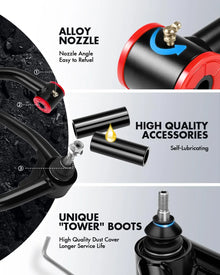 Detail 2-4" Control Arms 07-18 Silverado 1500/Sierra 1500 Ball Joints