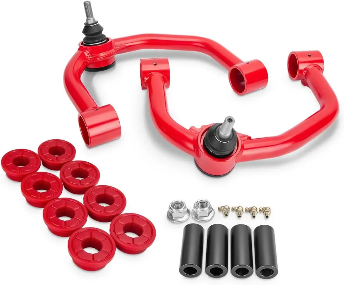Dynofit 2–4" Red Upper Control Arms for 2004–2020 Ford F-150 Accessories Display