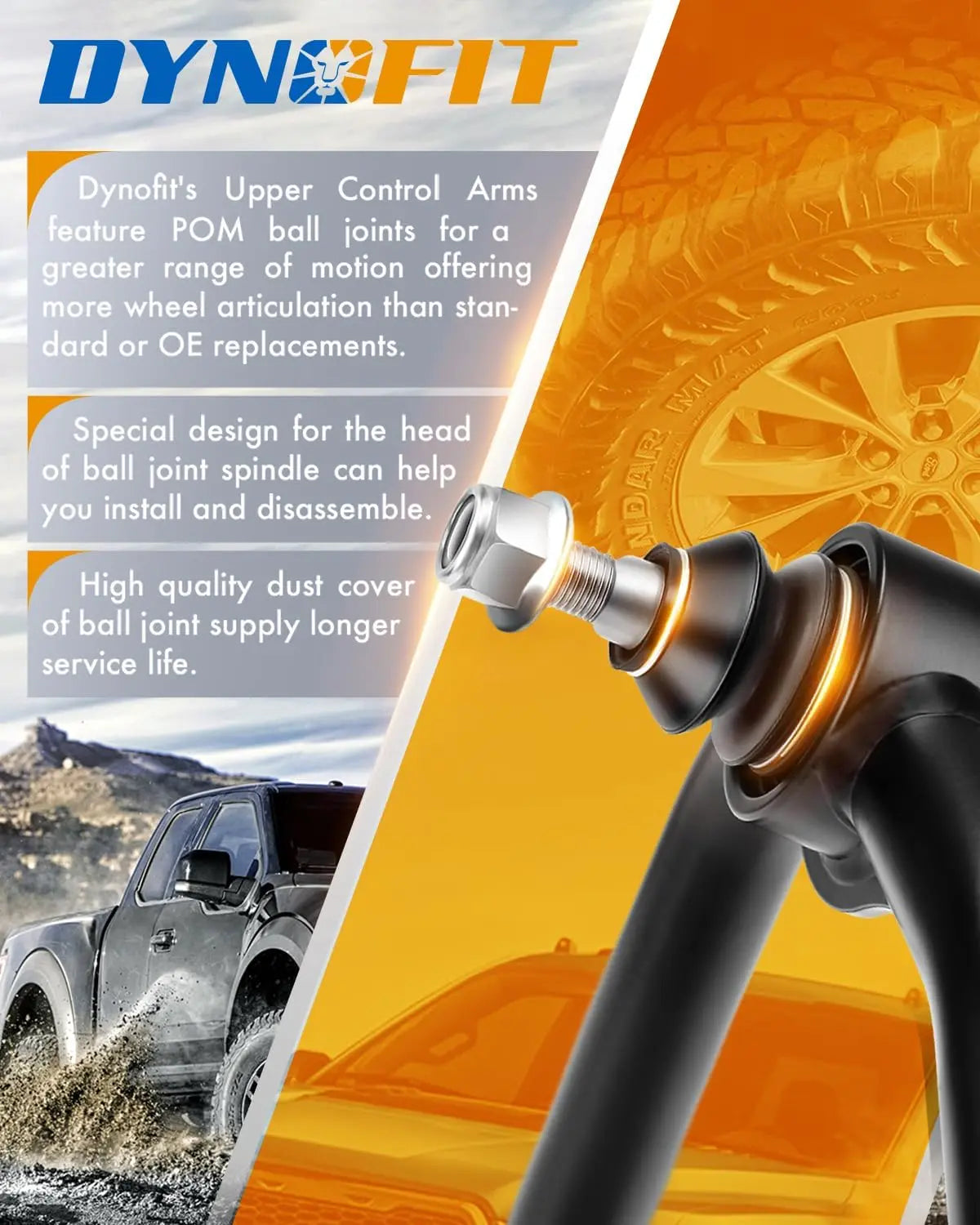 Detail for Dynofit‘s ball joints