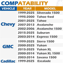 2 inch 6x5.5 Wheel Spacers for Chevy Silverado 1500 GMC Sierra 1500 Yukon XL Avalanche