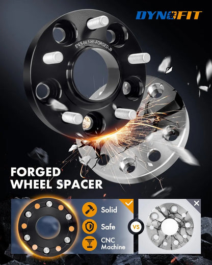 Dynofit FORGED Wheel Spacers more Solid, Safe and CNC Machine