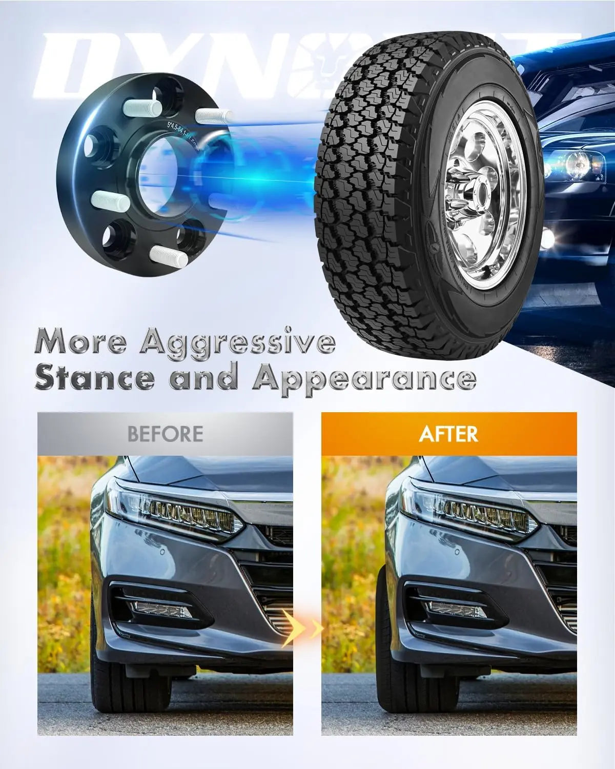 1" 5x4.5 Hubcentric Wheel Spacers for Honda Civic CR-V HR-V Element Crosst M12x1.5
