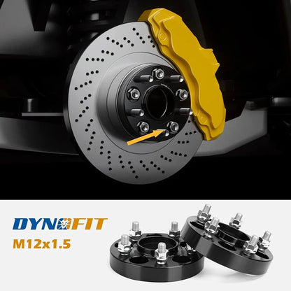 1" 5x4.5 Hubcentric Wheel Spacers for Honda Civic CR-V HR-V Element Crosst M12x1.5