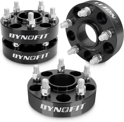 Dynofit 1.5" 5x5 Hub Wheel Spacers for Jeep Wrangle Grand Cherokee Gladiator