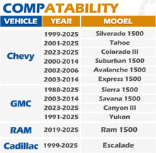 2" 6x5.5 Wheel Spacers for Chevy Silverado 1500 Sierra 1500 Yukon Ram 1500