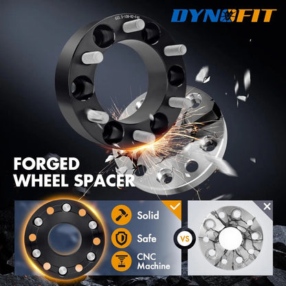2" 6x5.5 Wheel Spacers for Chevy Silverado 1500 Sierra 1500 Yukon Ram 1500