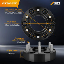 1.5" 6x5.5 Wheel Spacers for Chevy Silverado 1500 GMC Sierra 1500 Yukon XL Avalanche