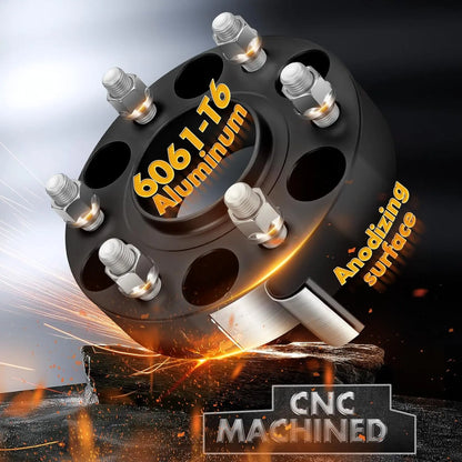 1.5" 6x5.5 Wheel Spacers for Chevy Silverado 1500 GMC Sierra 1500 Yukon XL Avalanche