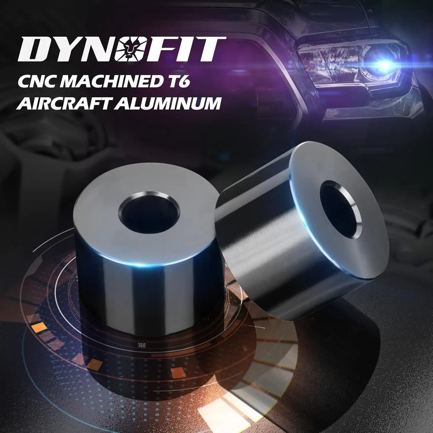 Dyofit Differential Drop Kit for Toyota Tacoma 4Runner Fj Cruiser 4WD