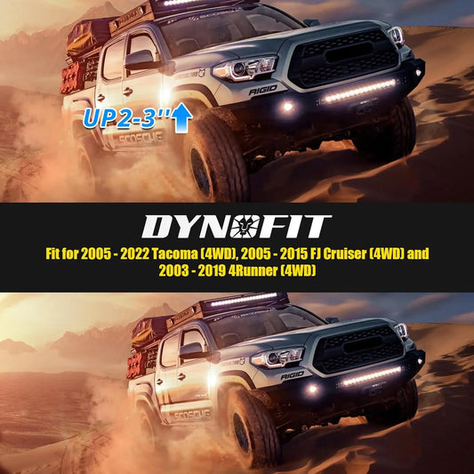 Dyofit Differential Drop Kit for Toyota Tacoma 4Runner Fj Cruiser 4WD Fitment