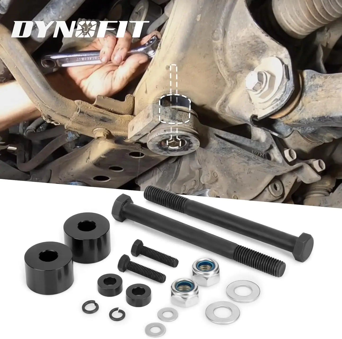 Dyofit Differential Drop Kit for Toyota Tacoma 4Runner Fj Cruiser 4WD Installation