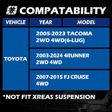 Dynofit 1.5" Front Leveling Lift Kit for Toyota Tacoma 4Runner and FJ Cruiser Fitment