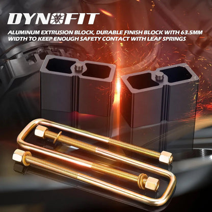 Dynofit 3" Front and 2" Rear Leveling Lift Kits for Chevy Silverado 1500 GMC Sierra 1500 2WD/4WD