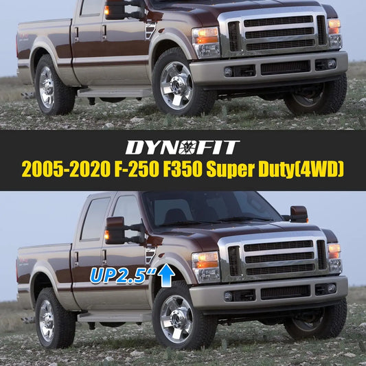 2.5" Leveling Lift Kit for 2005-2020 Ford F250 F350 Super Duty 4WD Fitment