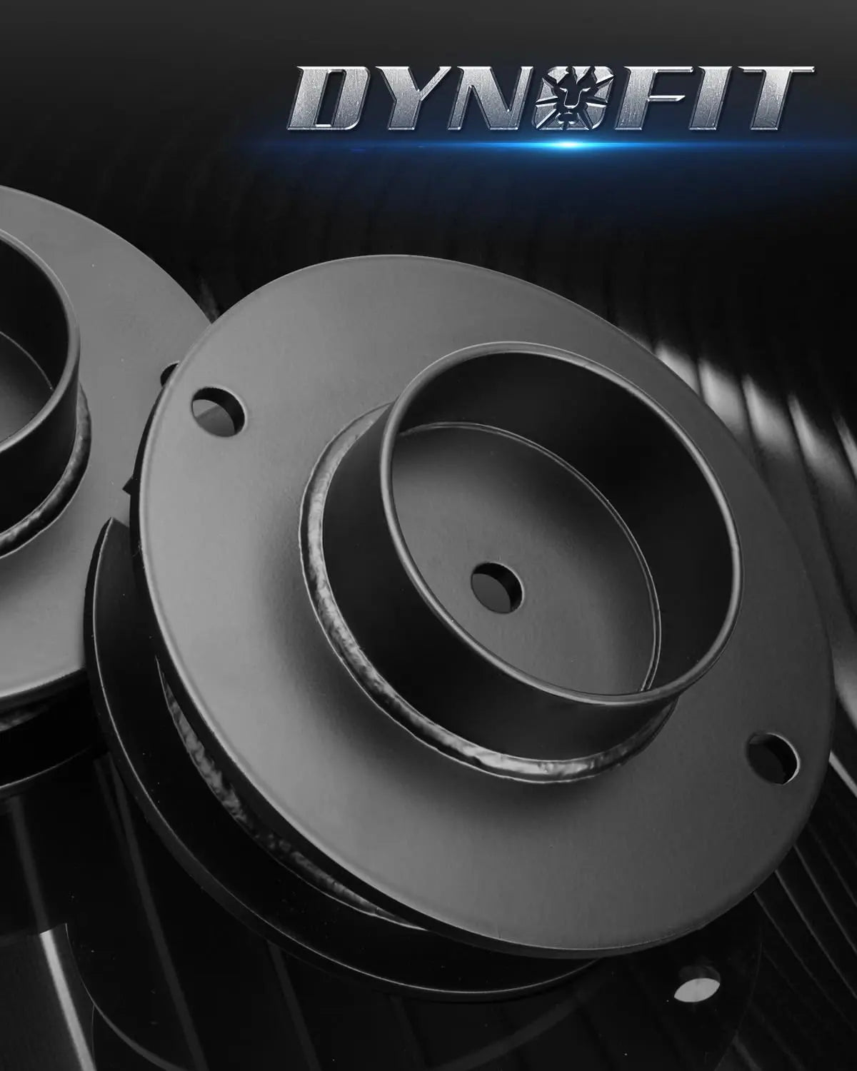 Dynofit 2" Front Leveling Lift Kit and Shock Extenders for 2014-2024 Dodge Ram 2500 3500 4WD