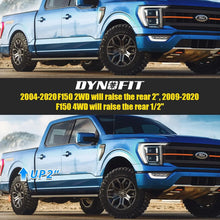 Dynofit 2" Rear Lift Blocks for 2004-2020 Ford F150 2WD 4WD Fitment