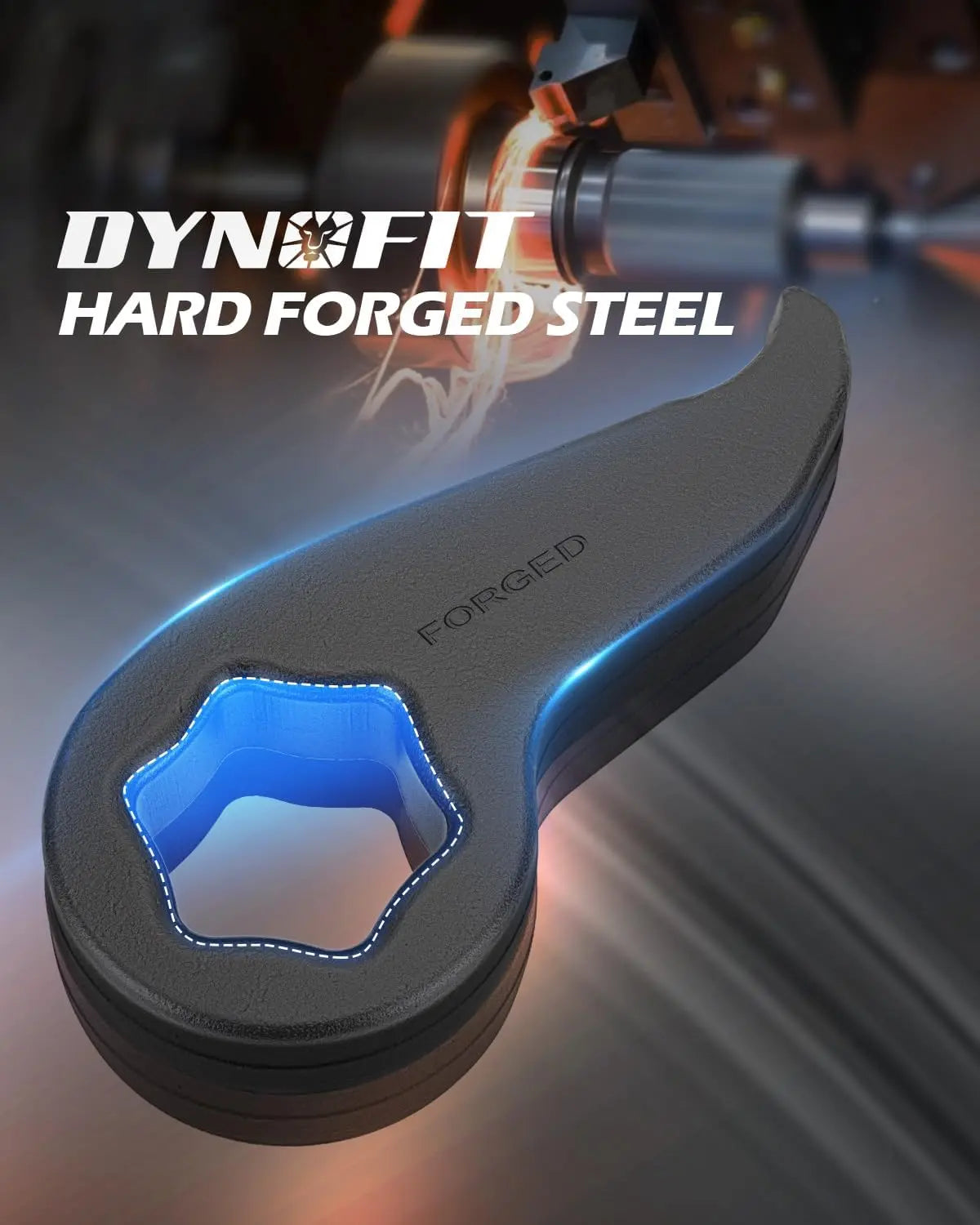 Dynofit 1"-3" Torsion Bar Keys with Shock Extenders Brackets for Chevy Silverado GMC Sierra 4WD Detail