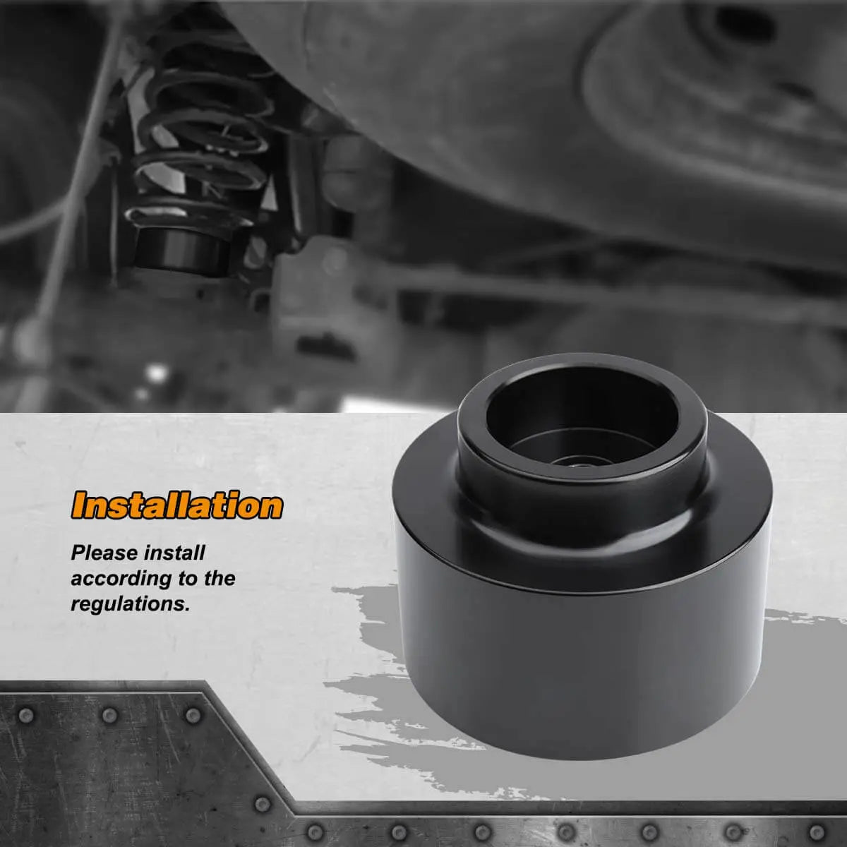 2" Rear Leveling Lift Kit Spacer For 2009-2024 Dodge Ram 1500 4WD 2WD Dynofit Dynofit Auto